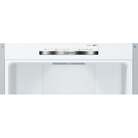 BOSCH KGN39VIDB Ελεύθερος ψυγειοκαταψύκτης 203cm Inox